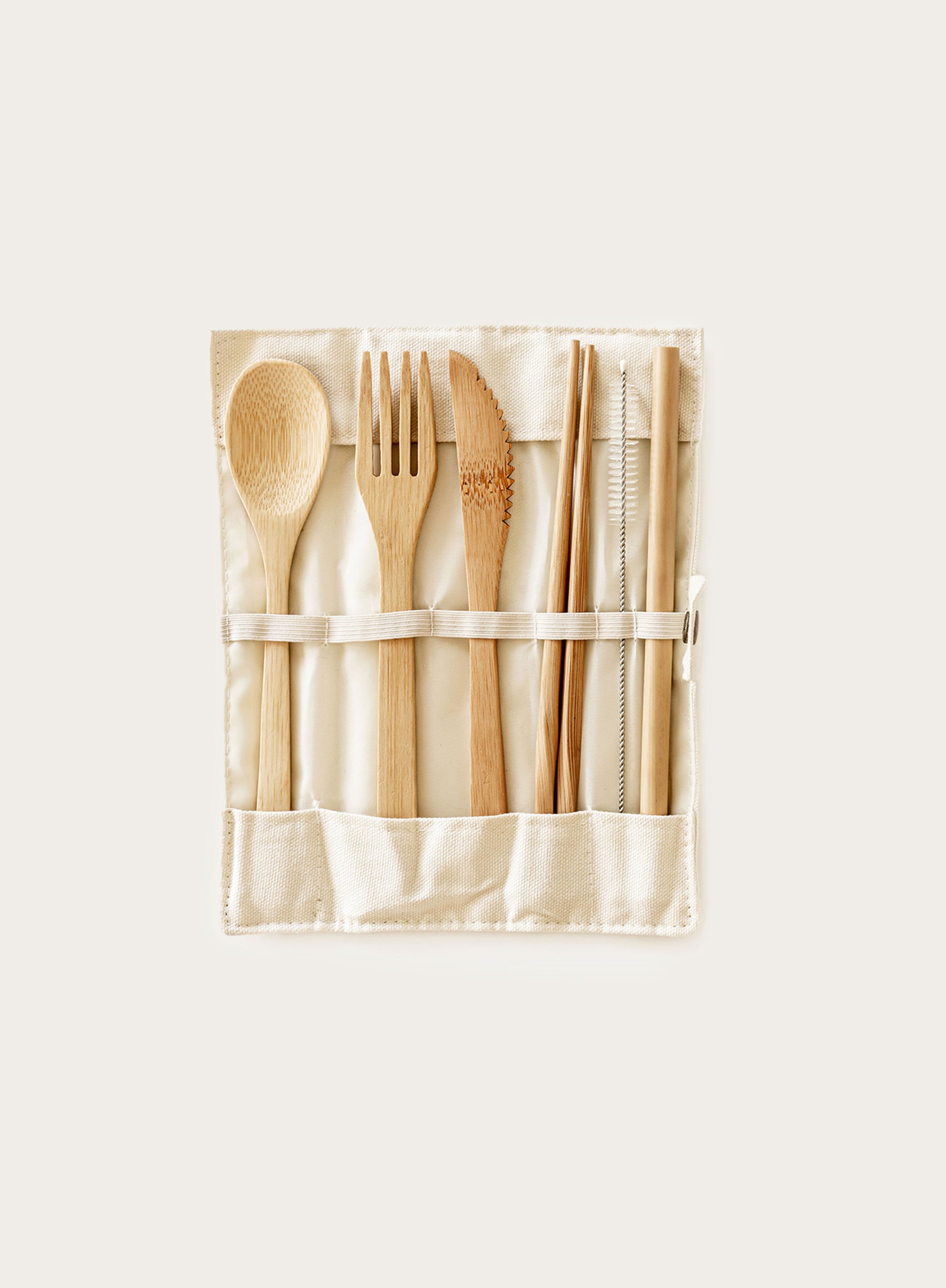 Bamboo Cutlery Set (7574756982867)
