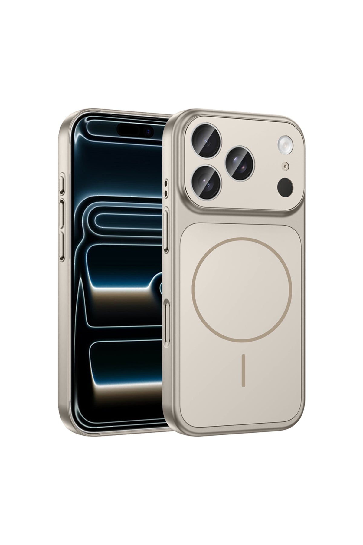 iPhone 17 Pro Case with Magnetic Charging Full Camera Protection Cover (7805594501203)